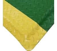 Anti Fatigue Mat Width 130Cm Anti Fatigue Floor Mat Industrial Heavy Duty Standing Mats 20Mm Thick Sponge Base Industrial Floor Mats For Workplace Garage Kitchen Shop Office(Green2)(130X90Cm)