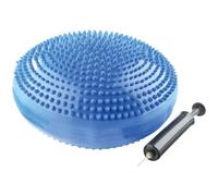 Anti-Fatigue Posture Massage Cushion with Pump - Core Strength Flexibility Stability Training Balancing Therapy Wobble Fitness Balance Dome Ball, Prevent Muscle Stiffness & Pain - 33cm Dia