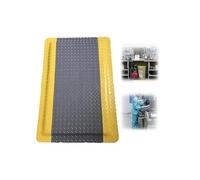 Anti-Fatigue Standing Mat, Ergonomic Diamond Plate Surface for Comfort, Perfect for Industrial and Office Use