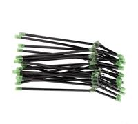 Anti Feeder Snaps for Sea Fishing 20pcs Luminous with Sinker Compatibility for Soft Bait Lures to Reduce Tangling While Trolling