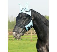 Qhp Fly Mask with Detachable Nose - Shetland · Light blue