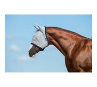 Horseware Amigo Fly Mask with Ears for Horses - Silver/Navy