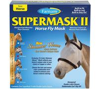 Anti-fly mask for horses with ears Farnam Supermask II Horse Horse