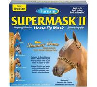 Anti-fly mask for horses with ears Farnam Supermask II Xl XL