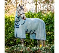 Horseware Ireland Amigo Bug Buster Fly Sheet 6'6" Azure Blue/Navy & Electric Blue