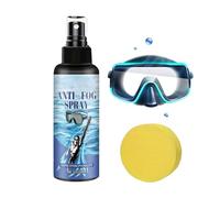 Anti-Fog Agent for Swimming Glasses | Water Swimming Glasses Defogger Spray - 100ml Hydrophobic Solution Maintenance Equipment for Beginners Students Boys Teens Girls