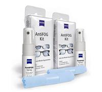 Anti-Fog Kit Twin Pack 2 Cloths 2 Bottles Solution