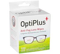 Anti-Fog Spectacles Lens Wipes OPTIPLUS Box of 100 Wipes