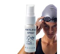 Anti Fog Spray for Swimming Goggles, 20ml Eyeglass Lens Cleaner, Anti Fog Cleaning Tool for Glasses, Premium Anti Fog for Diving, Long Lasting Streak Resistant Rearview Mirror No Fog T-reatment