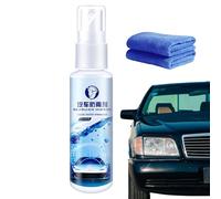 Anti Fog Spray for Windshield | Car Windshield Defogger with Towel - Long-Lasting Rainproof Defogger for Clear Vision Driving Winter Weather