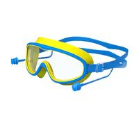 Anti Fog Swimming Goggles, Large Frame Kids Goggles | Swimming Equipment, Wide View Accessories, Multicolored for Indoor Outdoor Pools Beaches, Ergonomically Fits the Eye and Increases Fell