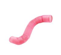 Anti Fouling Plastic Material - Keep Your Pet Safe From Harm Easy To Use ABS Tunnel For Mink Guinea Pig Portable Pet Toy Pink 100 * 10 cm