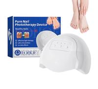 Anti Fungal Nail Treatment Device, Finger Toe Nail Fungus Remover Laser-Device, 10-Minute Home Treatment for Hand Toenail Infections (White #2)