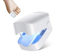 Anti Fungal Nail Treatment Device, Toe Nail Fungal Treatment, Toenail Fungus Treatment 7-Minute Home Treatment, Effective Rechargeable Nail Fungus Remover (White)