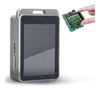 Anti-Funnel Microscope Magnifying Glass, 7X/11X/15X Mini Coin Magnifier with White&Ultraviolet Light, 2.1 inch LCD Screen, Portable Jewelers Loupe, One-Click Recording of Photos and Videos