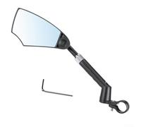 Anti-Glare Bike Mirror 20cm Adjustable Lens Safe Ride(right)