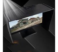 Anti Glare Laptop Sunshade Foldable Laptop Sun Shade with Width Adjustable Provides Privacy and Protection Fits for Virtually All 16\