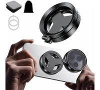 Anti-Glare Magnetic Phone Filter, 52mm CPL + Star & Polarizing Camera Filter, HD Foldable Portable Magnetic Lens Attachment for iPhone, Samsung & Android (1)