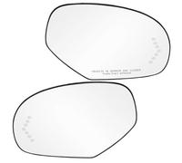 Anti-Glare Mirror Glass Compatible With Chevrolet For Avalanche 2007-2008 For Silverado 1500 2008-2013 Heated Side Door Mirror Glass GM1325138 15886196