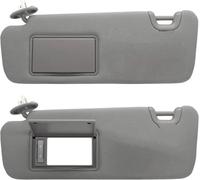 Anti Glare Sun Visor 74320-0E074-A0 74310-0E074-A0 For Toyota For Highlander 2014 2015 2016 2017 2018 2019 Car Sunshade Left Right Sun Visor(Gray 1 Pair 2pcs)