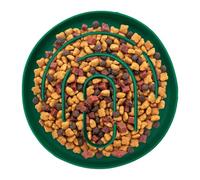 Anti-Glutton Bowl for Dogs, Dish Silicone Anti-Choking Animal - Slow Bowl for Kittens for Indoor Outdoor Living Room Diced Chicken, Fresh Cheese
