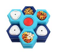 Anti-glutton Dog Bowl Multi-Rotating Bowl for Pets to Eat and