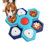 Anti-glutton dog bowl multi-rotating pet bowl