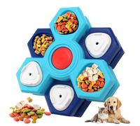 Anti-glutton Dog Bowls Multi-Layer Rotary Licking Dish for Pets | Anti-glutton Puppy Toy | Indoor Use Apartment Dorm Home Kitchen Living Room