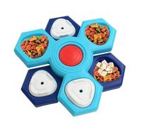 Anti-Glutton Dog Bowls | Multi-Layer Rotating Licking Dish for Pets | Slow Rumble Puppy Feeder | Apartment, Dorm, Home, Kitchen, Living Room and Balc