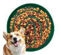 Anti-Gobble Bowl for Cats | Dry Food Feeder and | Non-Slip Silicone Bowl for Healthy Feeding Small Breeds Indoor and Outdoor Use