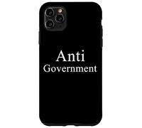 Anti Government Anarchist Libertarian Activist Anarchy Flag Case for iPhone 11 Pro Max