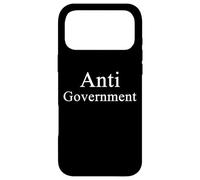 Anti Government Anarchist Libertarian Activist Anarchy Flag Case for iPhone 17 Pro Max