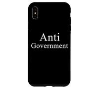 Anti Government Anarchist Libertarian Activist Anarchy Flag Case for iPhone XS Max