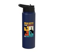 Anti Gravity Bouldering Rock Climbing Stainless Steel Insulated Water Bottle