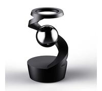 Anti-Gravity Desktop Gyro & Floating Ball, Levitating Spinning Metal Kinetic Desk Toy for Stress Relief and Focus, Executive Office Decor