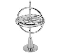 Anti Gravity Toy, Gyroscope Balance Toy Wear Resistant Silver Relieve Anxiety Mechanical Portable Educational for Adults for Children