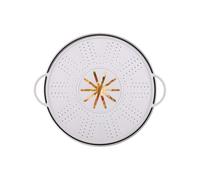 Anti-grease Splash Screen for Frying Pan | Protective Cover, Foldable, Splatterproof Trivet Mat - for Pans, Bacon, Pots Cooking, Stovetops, Utensils, Bakers