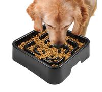 Anti Gulping Dog Food Bowl - Slow Feeder Bowl for Fast Eater - Food Grade Non-Slip Dishwasher Safe Pet Bowl for Fast Eaters, Keeps Pets Busy