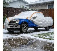 Anti-Hail Car Cover for Dodge Ram 1500 Regular Cab Short Bed (BR/BE), Hail Proof All Weather Protection UV Dust Protection Windproof custom car cover