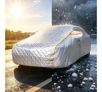 Anti Hail Car Cover For La-d Ro-er DiscOvery Sport, Thick Padded Hail Car Cover, Waterproof, Windproof & Frost Resistant Shield with Side Zipper & Reflective Strips-y49