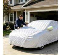 Anti-hail car cover for M itsubishi Outlander PHEV | 5-layer thick,hail-proof,all-season,waterproof,windproof,rain/snow proof,outdoor.