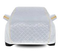 Anti-Hail Car Cover For Mitsubishi Outlander PHEV (2018-2022), Thick Cotton Padding Prevents Paint Scratches Outdoor Fit Windshield From Snow, Rain, Sun(Silver)