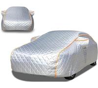 Anti-Hail Car Cover For SKODA NU7 2017-2025, Full Car Covers Waterproof Breathable Large Protector Garage UV Resistant All Weather,A/Silver