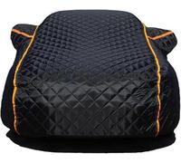 Anti-Hail Car Cover For SKODA NU7 2017-2025, Full Car Covers Waterproof Breathable Large Protector Garage UV Resistant All Weather,A/Black