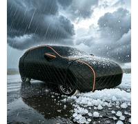 Anti-Hail Car Cover Waterproof For Dacia Sandero Stepway Protective Cover Large Protector Thickened All-weather Protection Full-Coverage Cars Tarpaulin For Indoor & Outdoor Use
