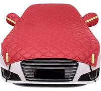 Anti-Hail Half Car Cover Compatible With Ferrari 512 TR 1991-1994| Thickened Top Windshield Covers Breathable Snow Rain Sun UV Protection(2)