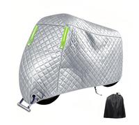 Anti-Hail Motorcycle Cover For Triumph Rocket 3 Storm GT 2024-, Heavy-duty cotton pad motorcycle covers for outdoor storage, All Seasons Rain, UV & Dust Protection with Lock Hole