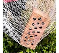 Anti-Hail Netting for Plants - 5MM Mesh Garden Protection CoversDIY Bird Netting for Raised Beds & Patios Weather-Resistant 8M x 8M Size