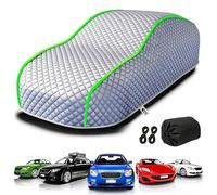 Anti-Hail Spring Summer Car Cover for Aston Martin DBS 1967-2012 Coupe, All Weather Outdoor Full Automotive Cover Thickening Dustproof Scratch-proof Rain-proof Tarpaulin, Silver