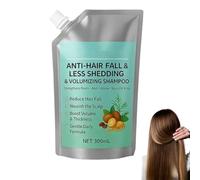Anti-Hair Fall & Less Shedding & Volumizing Shampoo, Reduces Shedding, Strengthens Roots and Volume - Oil Control, Nourishing Scalp Care, Botanical Formula Adds Thickness, Shine (1pcs)